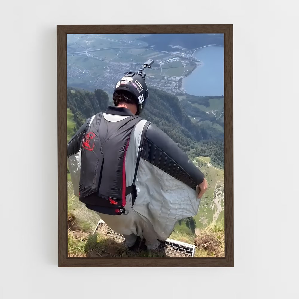 Poster Vol Proximité – affiche Base jump (vue 5)